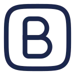 Text Bold Square SVG Icon